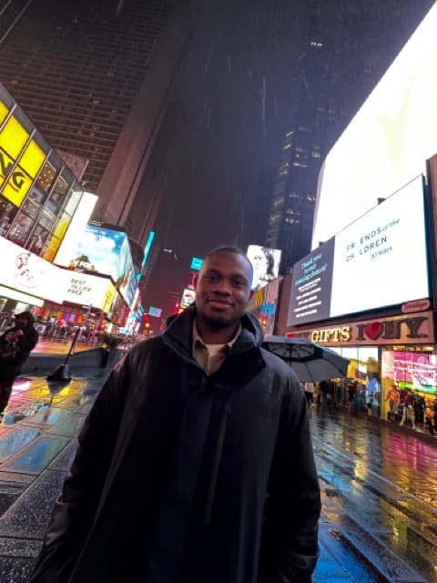 Me in Times Square